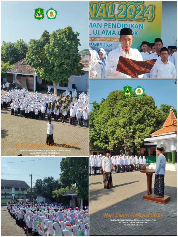 Menghidupkan Semangat Resolusi Jihad: Upacara Hari Santri Nasional 2024 di YTPNU Lekok Penuh Khidmat